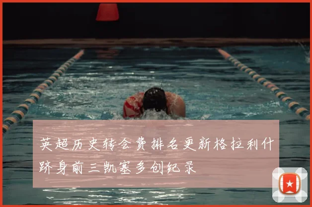 英超历史转会费排名更新格拉利什跻身前三凯塞多创纪录